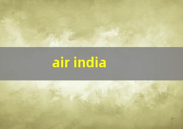  air india